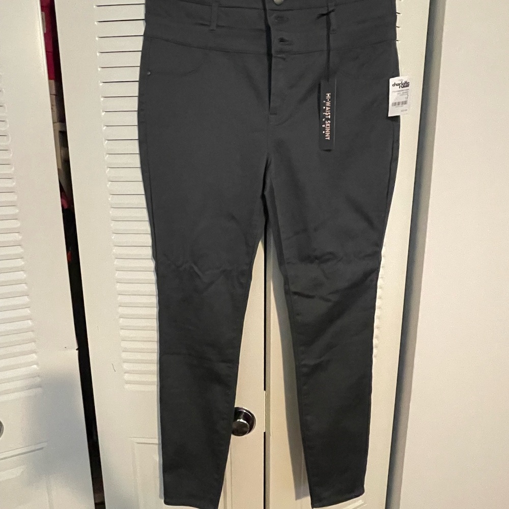New With Tags High Waist Skinny Pants.